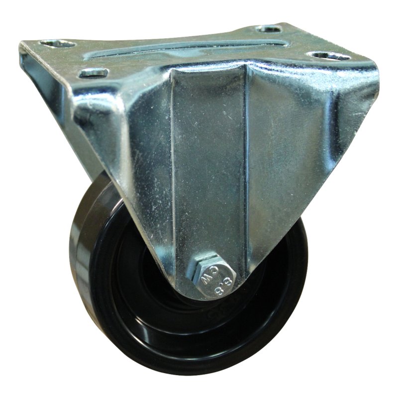 bokwiel 80mm serie 35 ᠆ 14 plaatbevestiging glijlager