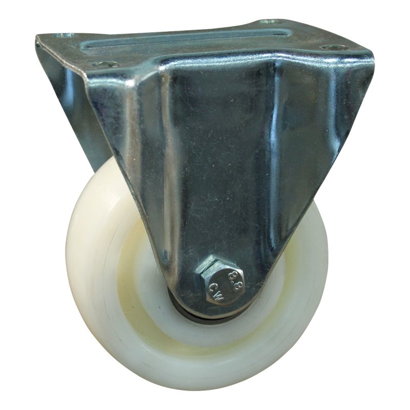 bokwiel 125mm serie 33 ᠆ 91 plaatbevestiging kogellager