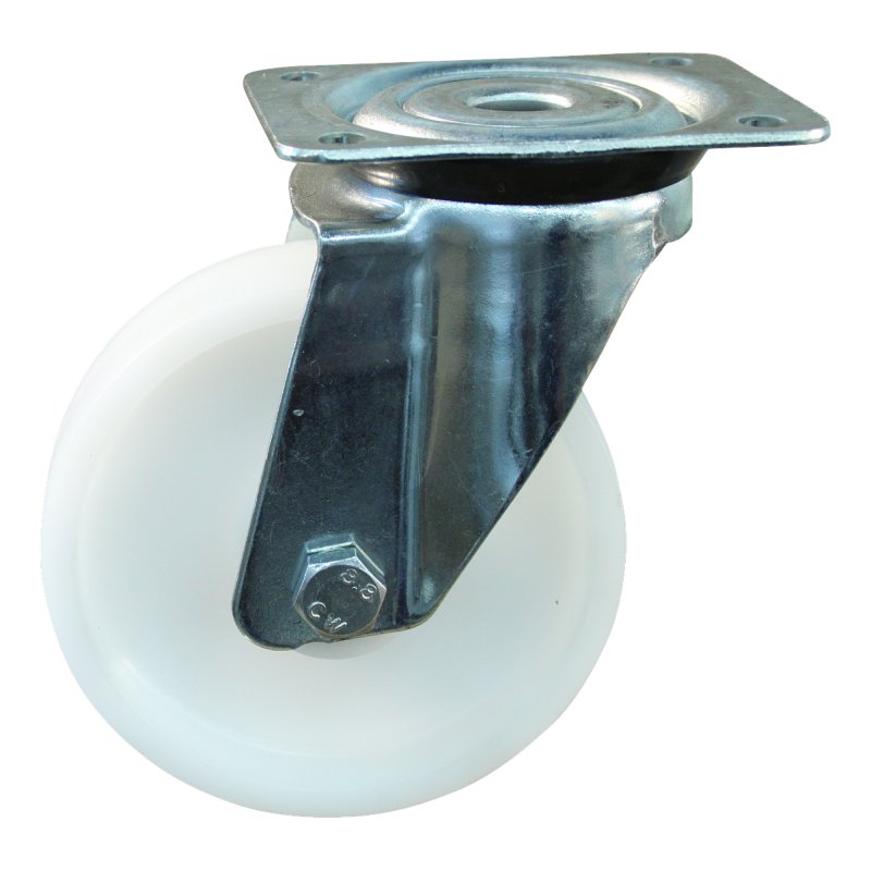roulette pivotante 140mm serie 34 ᠆ 91 montage de la plaque palier lisse