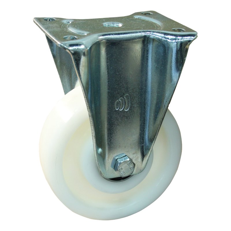 bokwiel 150mm serie 33 ᠆ 17 plaatbevestiging glijlager
