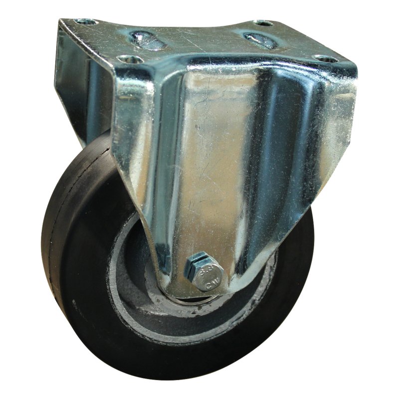 Bockrolle 150mm Serie 04 ᠆ 18 Plattenbefestigung Kugellager