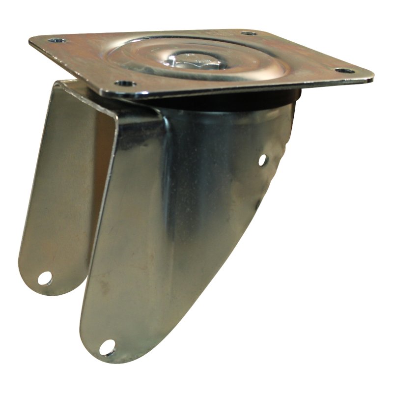 zwenkwiel 3.00-4 2.10x4 ET0 NL75mm kunststof S-2303 rood 91 plaatbevestiging kogellager