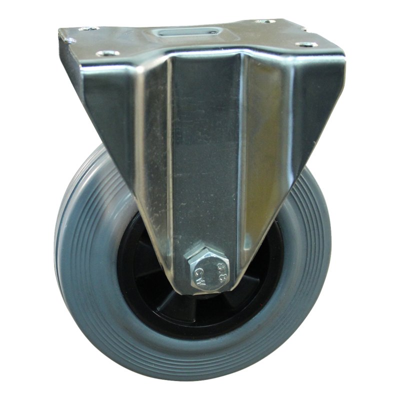 Bockrolle 160mm Serie 11 ᠆ 31 Plattenbefestigung Gleitlager
