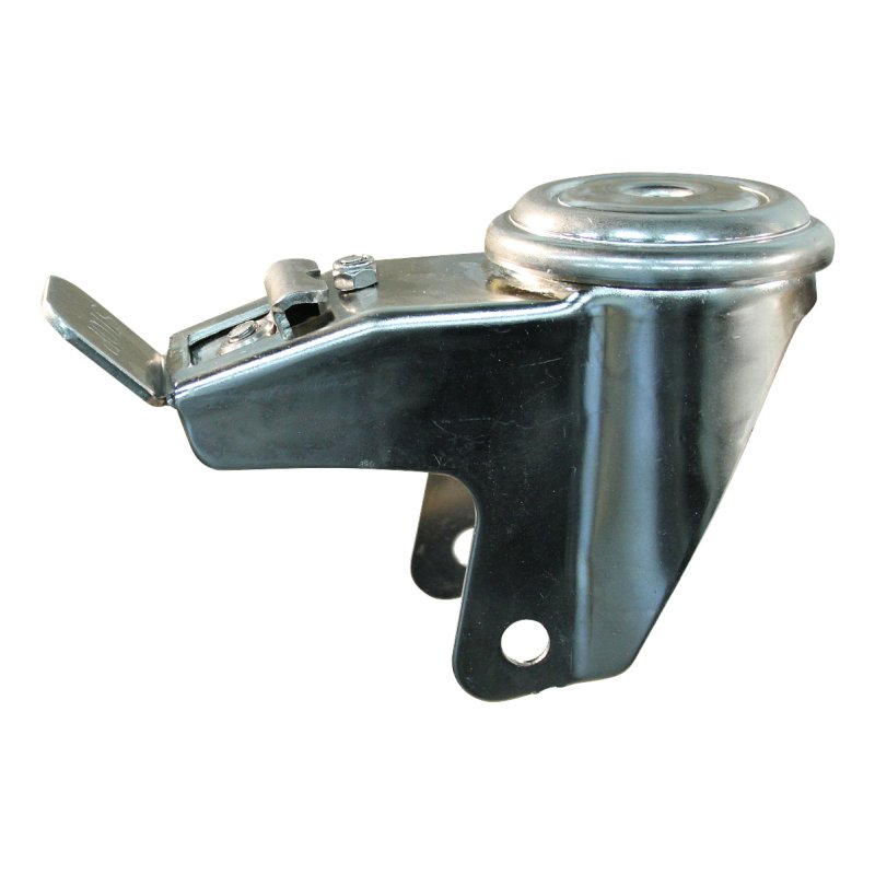 roulette pivotante avec frein 125mm serie 11 ᠆ 31 trou pour boulon palier lisse