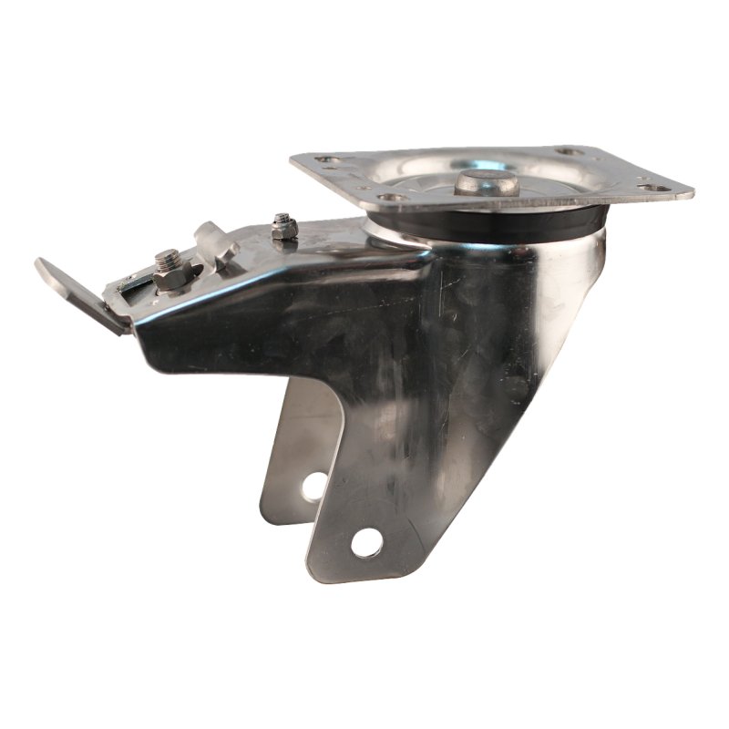 roulette pivotante avec frein 200mm serie 11 ᠆ 31 montage de la plaque palier lisse