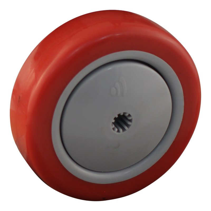roulette pivotante 100mm serie 21 ᠆ 15 trou pour boulon roulement à billes
