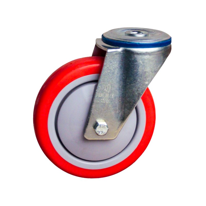 zwenkwiel 125mm serie 21 ᠆ 15 pen kogellager
