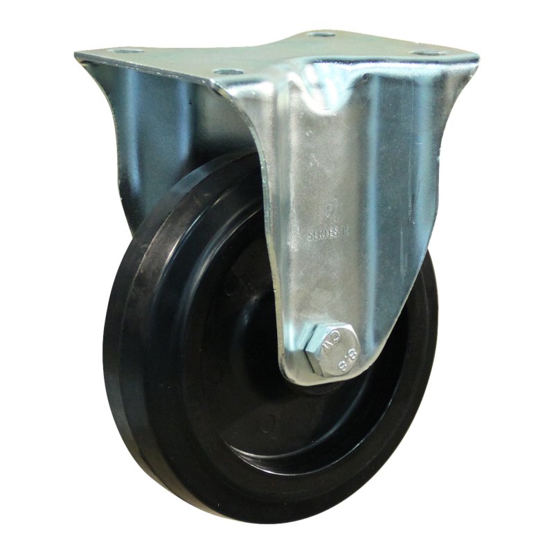 Bockrolle 100mm Serie 07 ᠆ Plattenbefestigung Rollenlager