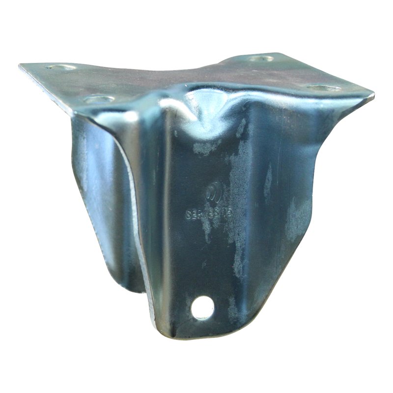 bokwiel 125mm serie 07 ᠆ 15 plaatbevestiging kogellager