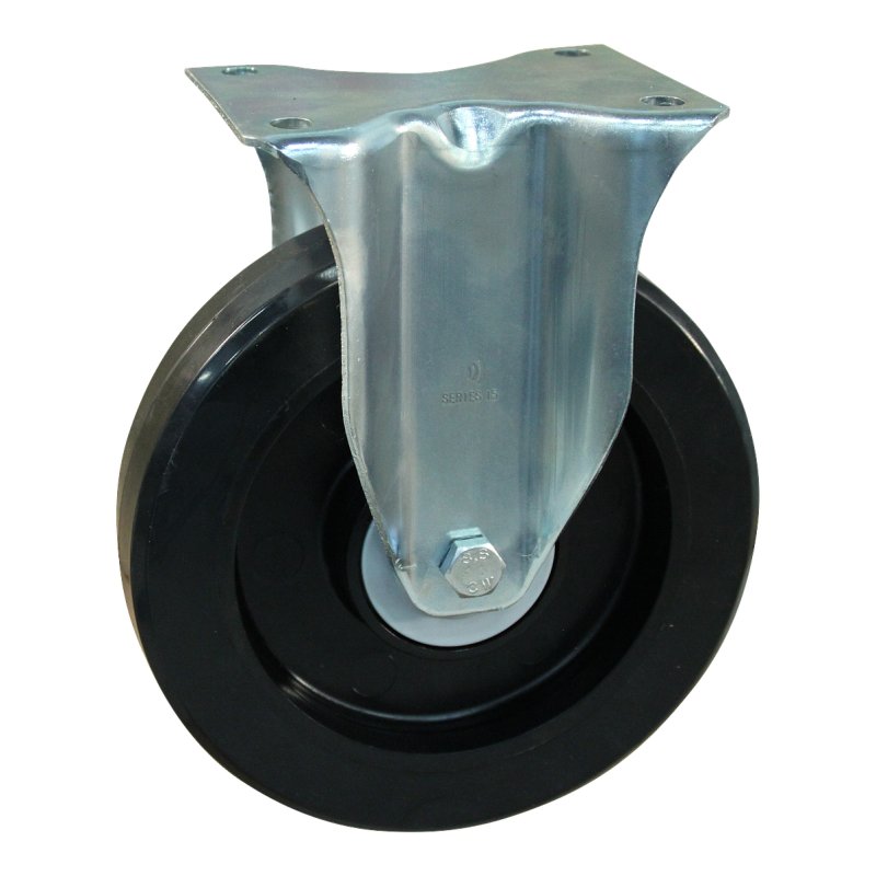 bokwiel 200mm serie 07 ᠆ 15 plaatbevestiging kogellager