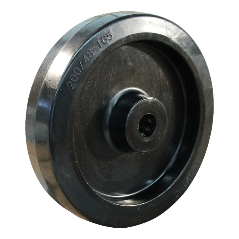 roulette pivotante avec frein 200mm série 07 ᠆ 15 trou pour boulon roulement à rouleaux