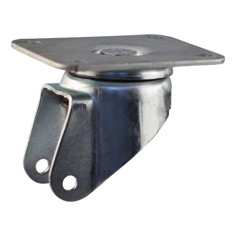 swivel castor 80mm series 27 ᠆ 32 plate mounting ball bearing