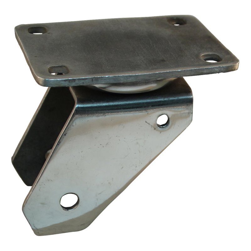 swivel castor 125mm serie 33 ᠆ 32 plate mounting ball bearing