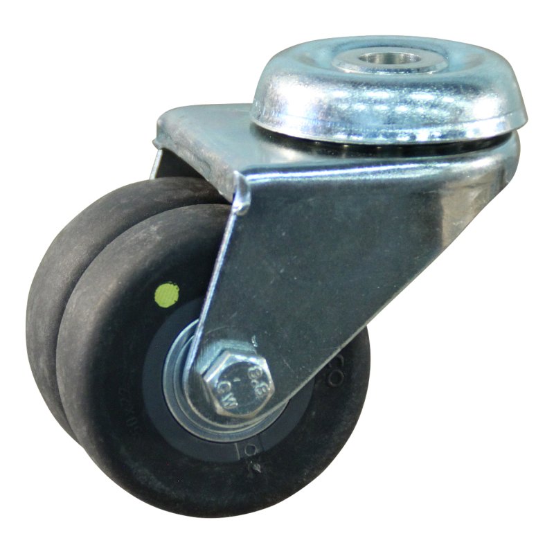 swivel castor 50mm serie 93 ᠆ 42 bolt hole ball bearing