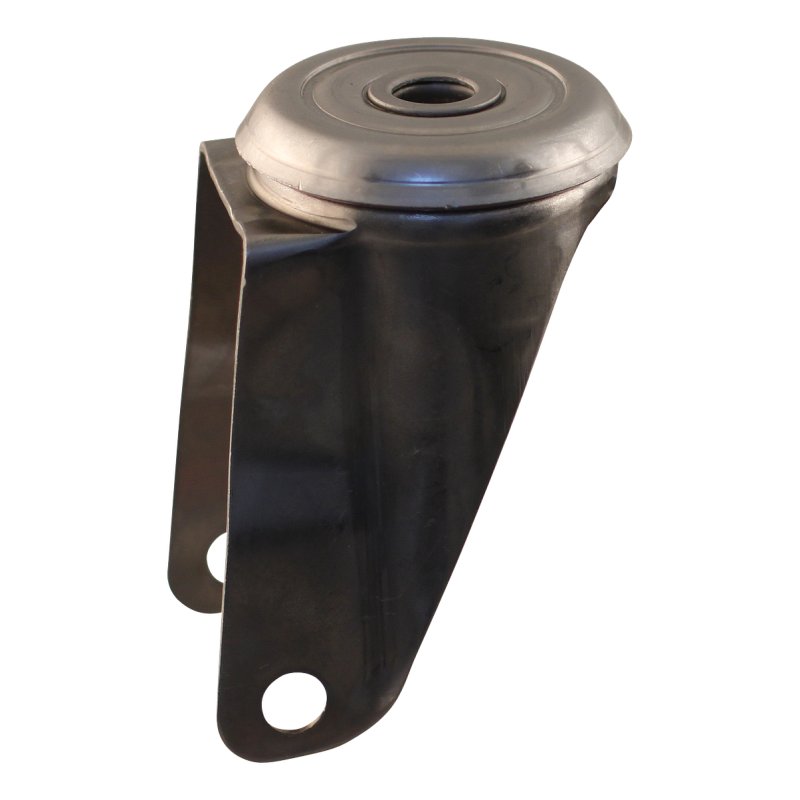 roulette pivotante 125mm serie 11 ᠆ 30 trou pour boulon roulement à aiguilles éxécution inox