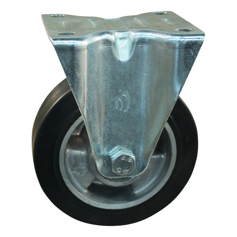 bokwiel 125mm serie 10 ᠆ 10 plaatbevestiging kogellager