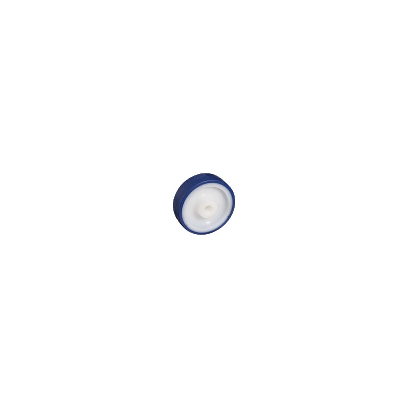 Bockrolle 80 mm serie 27 ᠆ Plattenbefestigung Gleitlager