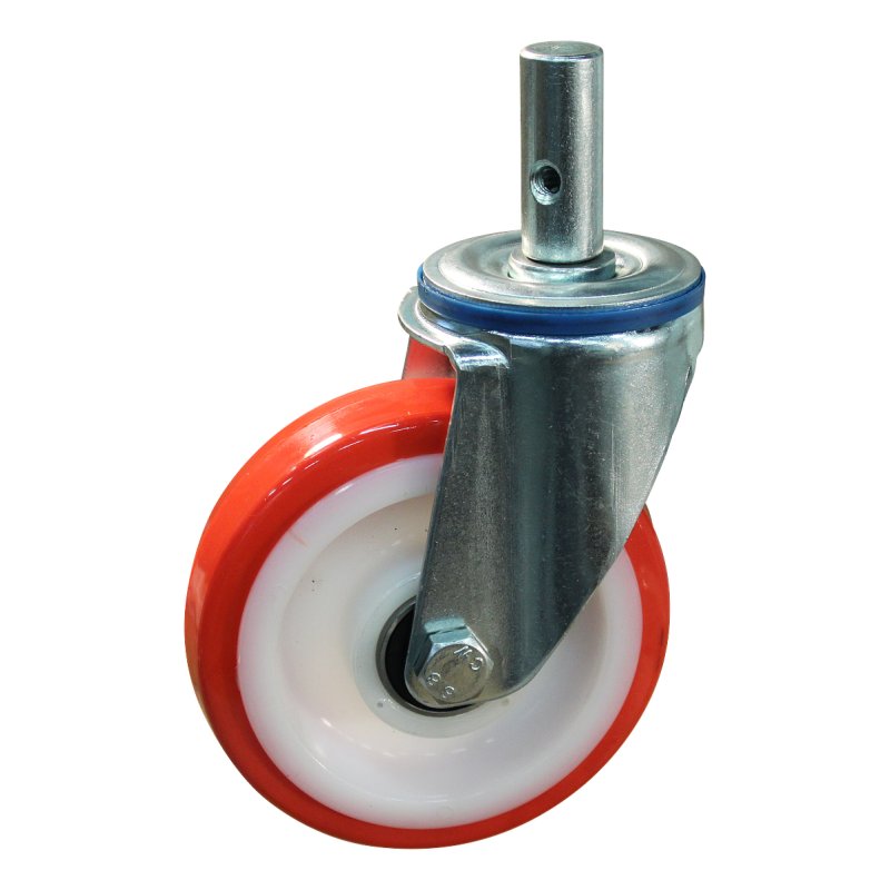 swivel castor 100mm series 27 ᠆ 15 pin ball bearing