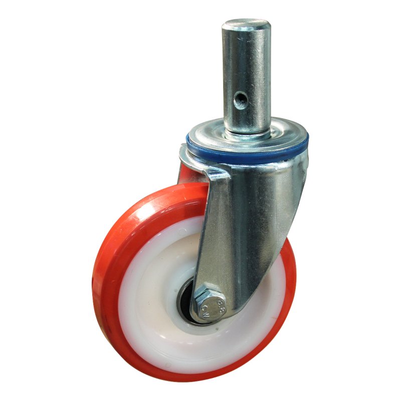 swivel castor 100mm series 27 ᠆ 15 pin ball bearing