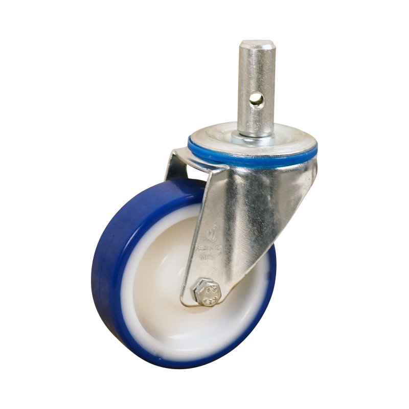 swivel castor 100mm series 27 ᠆ 15 pin plain bore