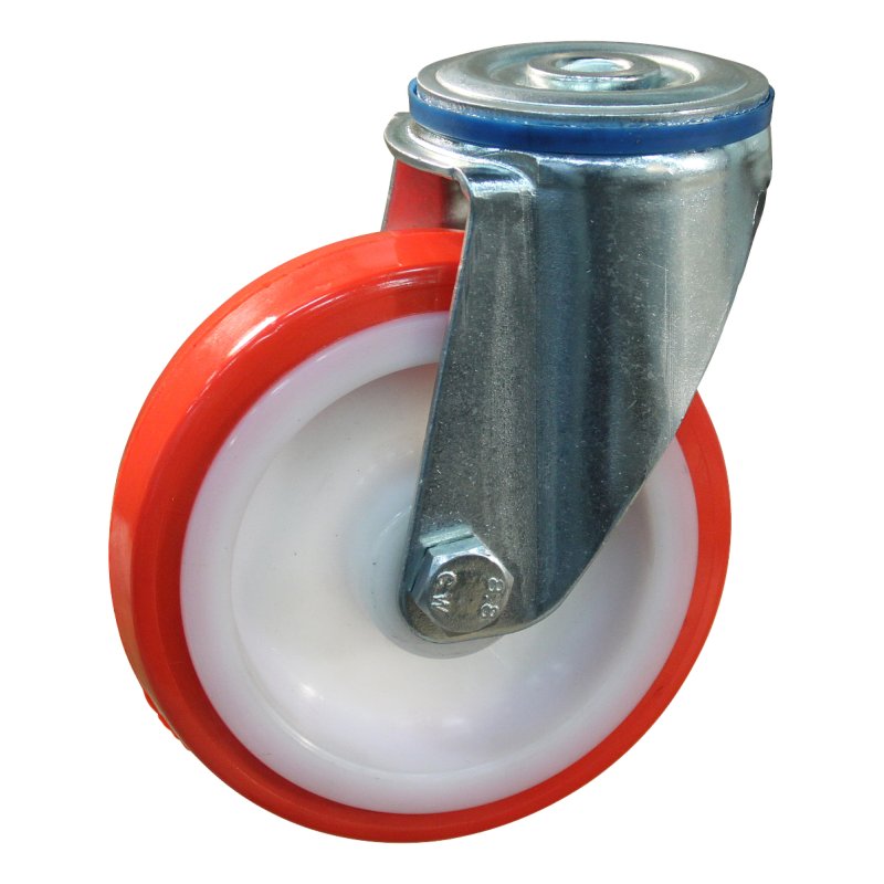Lenkrolle 150mm serie 27 ᠆ 15 Rückenloch Rollenlager