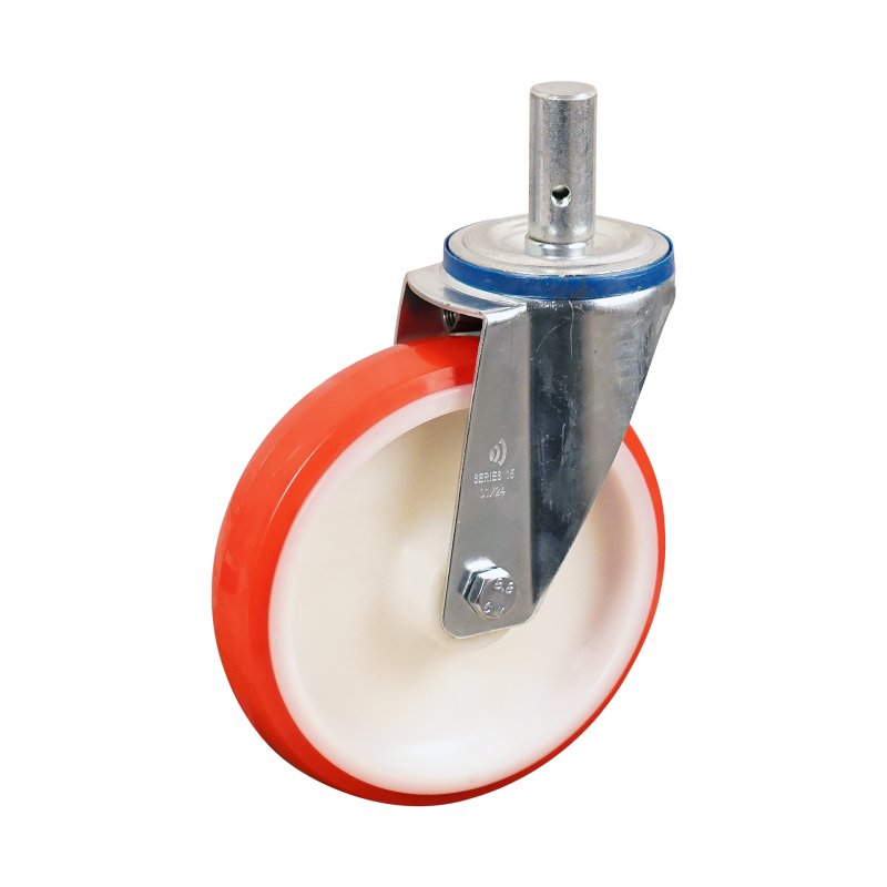 Lenkrolle 175mm serie 27 ᠆ 15 Zapfen Rollenlager