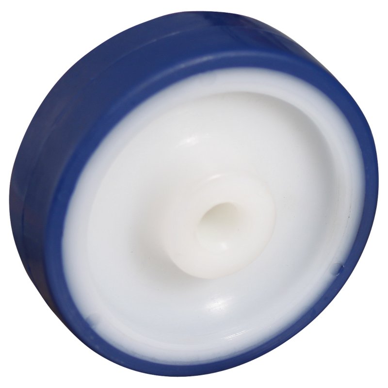 roulette pivotante avec frein 100mm série 27 ᠆ 15 trou pour boulon palier lisse