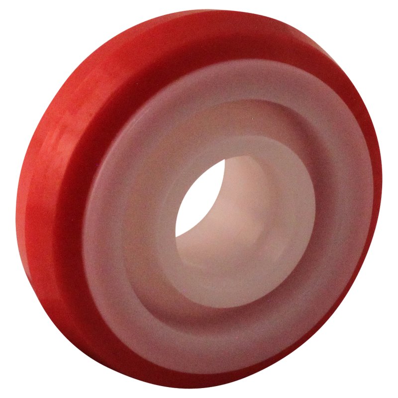 roulette pivotante avec frein 100mm série 27 ᠆ 15 trou pour boulon roulement à billes