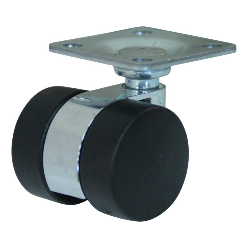 Lenkrolle 30mm Serie 65 - 77 Plattenbefestigung Gleitlager