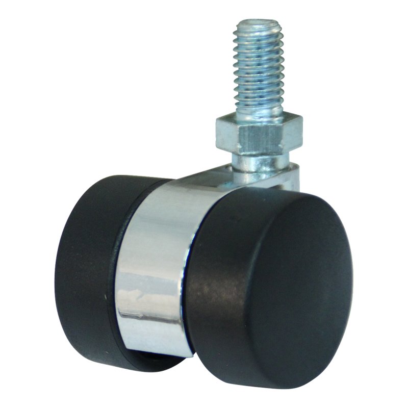 Lenkrolle 30mm Serie 65 - 77 draadstift M8 Gleitlager