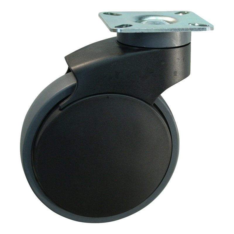 swivel castor 125mm bouwgroep 88X ᠆ 88 plate mounting ball bearing