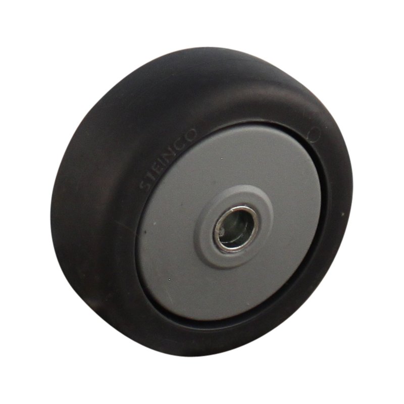 Bockrolle 50mm serie 64 ᠆ 60 Plattenbefestigung Gleitlager