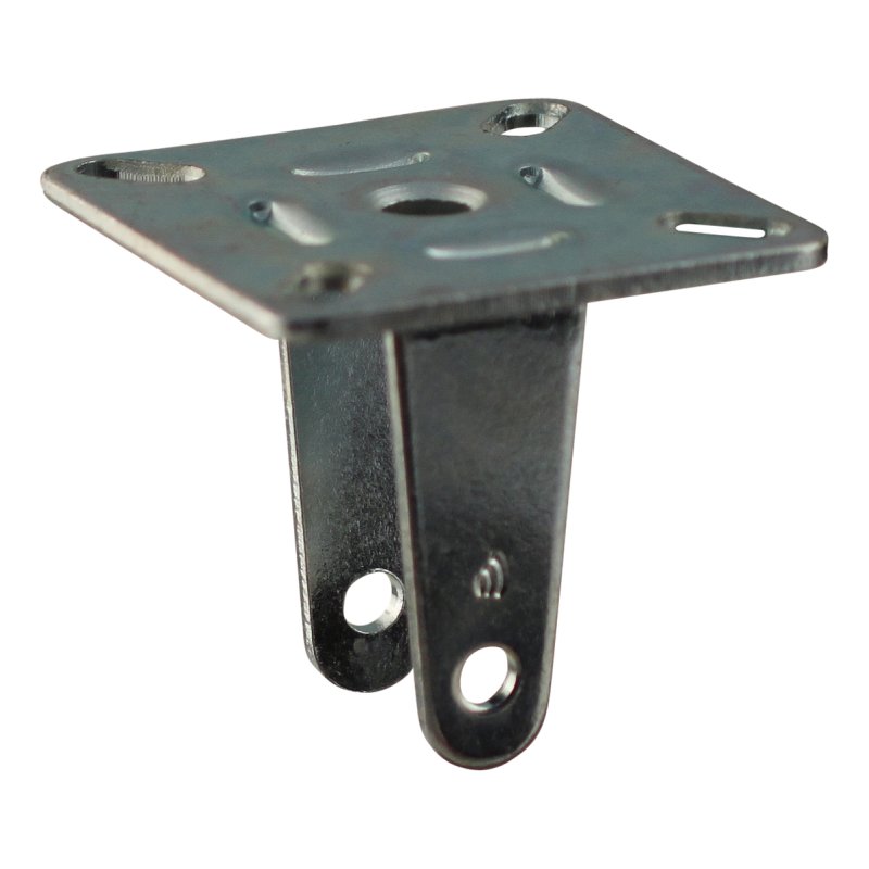 Bockrolle 50mm serie 64 ᠆ 60 Plattenbefestigung Gleitlager