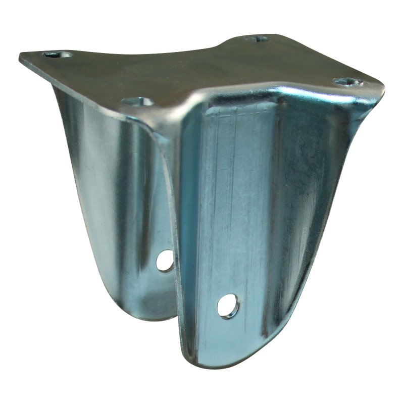 Bockrolle 100mm Serie 744 ᠆ 14 Plattenbefestigung Kugellager