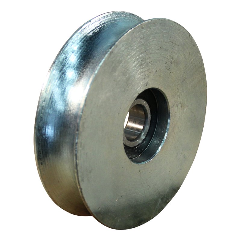 grooved wheel 120mm series 744 ball bearing