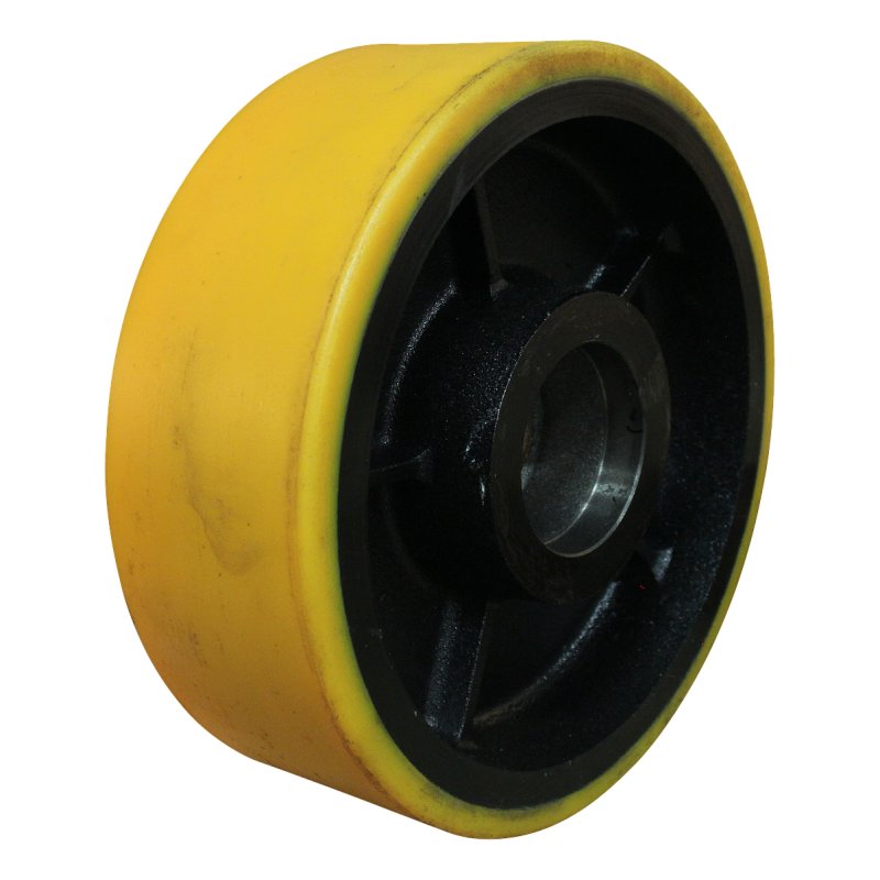 swivel castor, double, with brake 300mm series 28 ᠆ 47 plate mounting ball bearing SS roller bearing