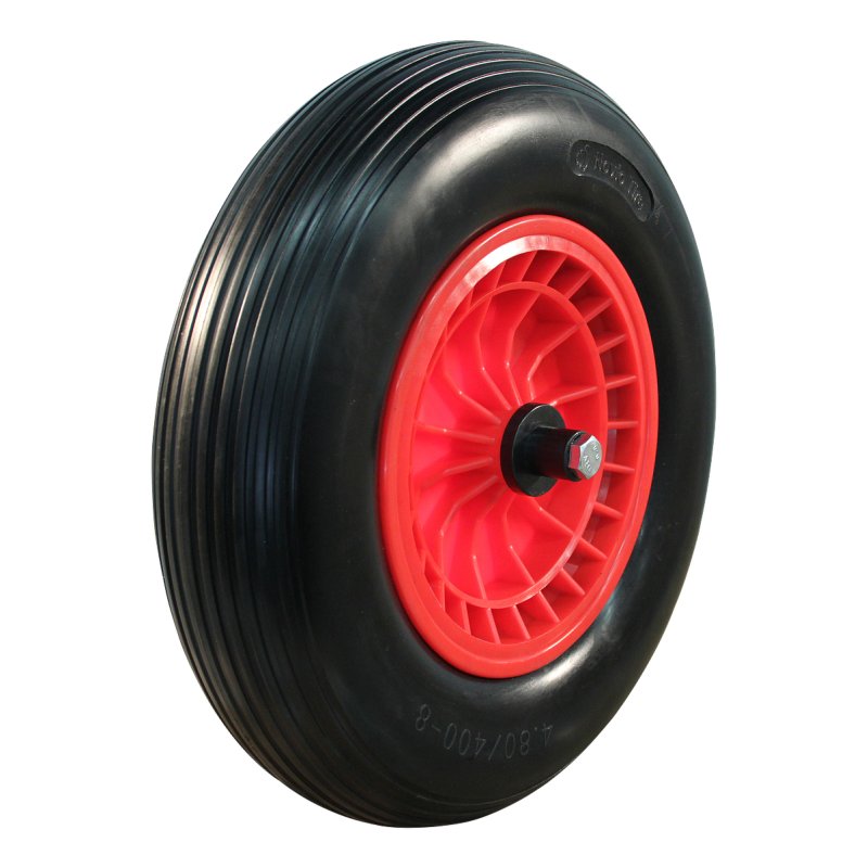 + Gleitlager Ø20 NL75mm Kunststoff Rot 4.00x8 Rillen 2.50Ax8