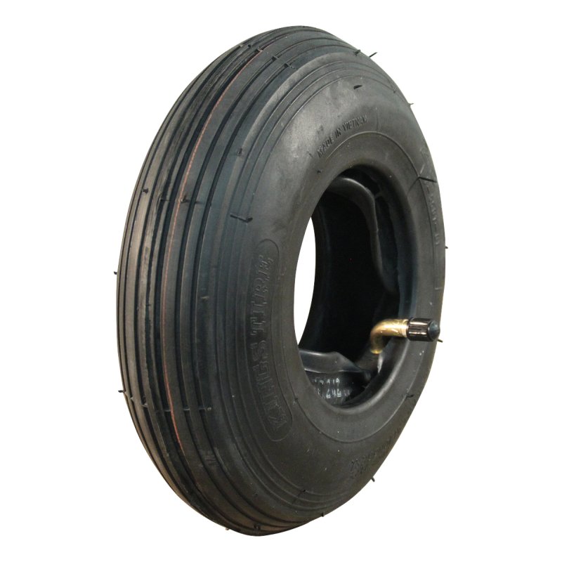 pneu + roue 2.50-4 2.10x4 ET0 roulement à rouleaux Ø20 NL75mm plastique V-5501 Rouge