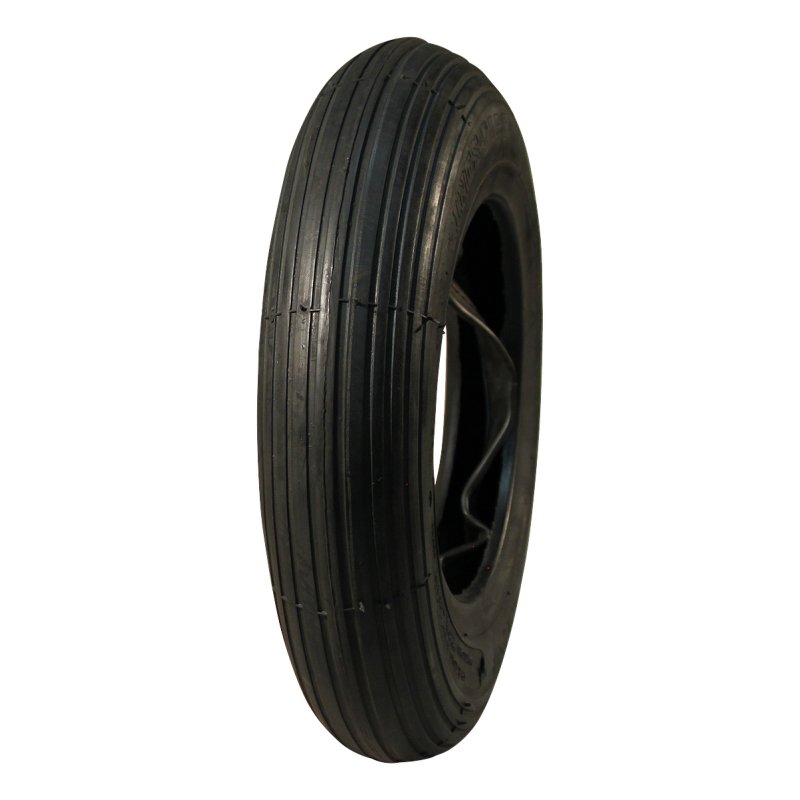 pneu + roue 3.50-8 2.50Ax8 roulement à rouleaux Ø20 NL88mm plastique V-5501 Rouge