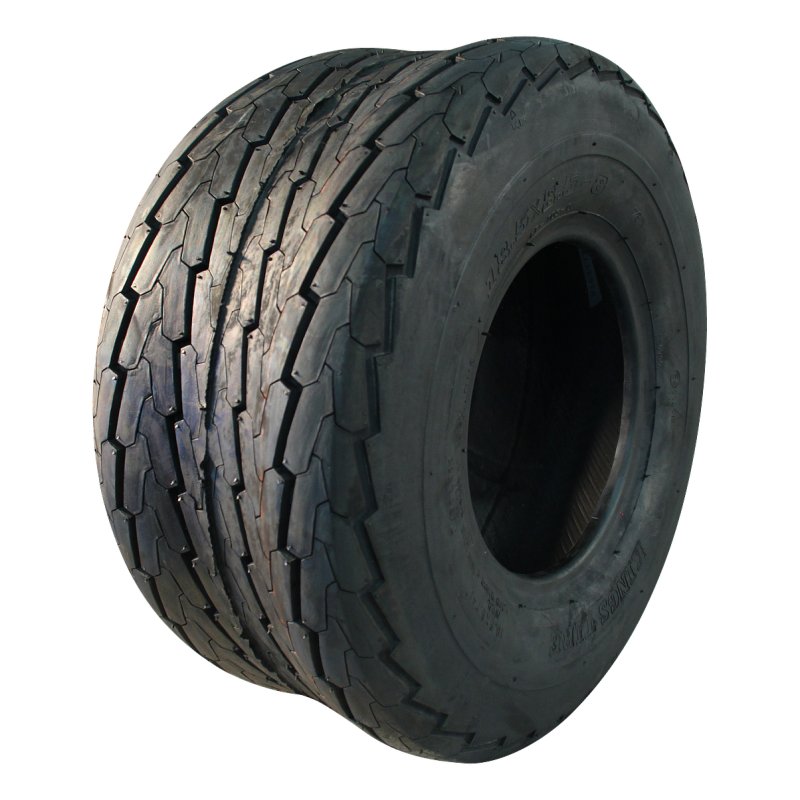 pneu + roue 16.5x6.5-8 5.50Bx8H2 ET0 NL100mm métal KT-705 Rouge