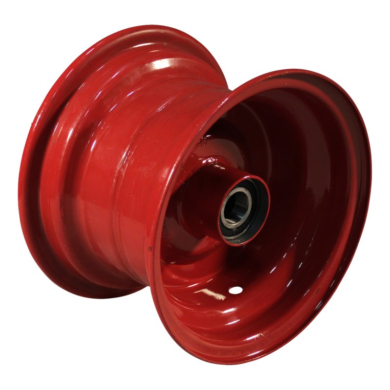 pneu + roue 16.5x6.5-8 5.50Bx8H2 ET0 NL100mm métal KT-705 Rouge