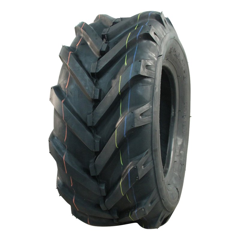 pneu + roue 16x6.50-8 5.50Bx8H2 ET0 NL100mm métal V-8501 Rouge