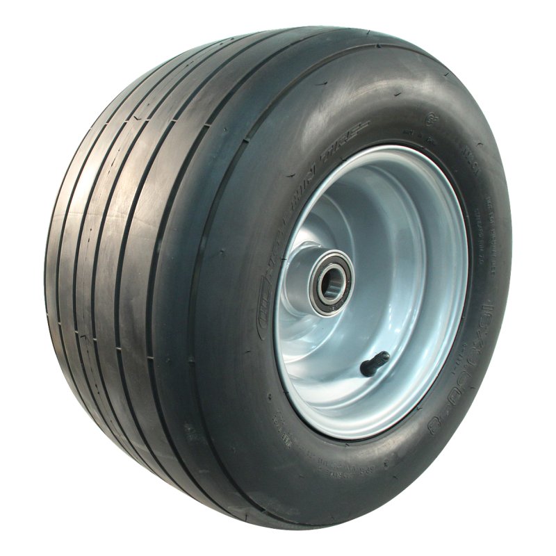 Komplettrad 16x9.50-8 7.00Ax8H2 ET0 NL90mm Stahl C-737 Grau