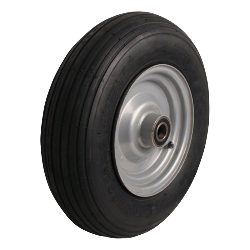 air tire + wheel 4.80/4.00-8 2.50Ax8H2 ET0 NL90mm steel S-2301 grey