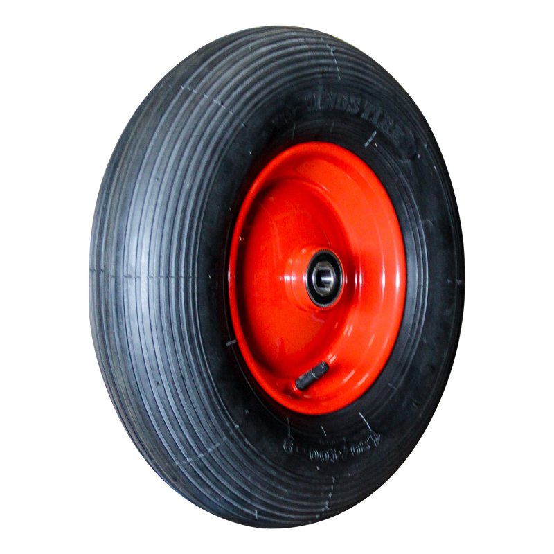 air tire + wheel 4.80/4.00-8 2.50Ax8H2 ET0 NL75mm steel V-5501A red