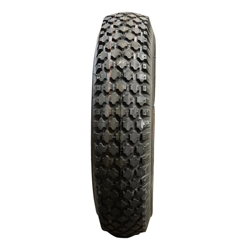 Komplettrad 4.80/4.00-8 2.50Ax8H2 ET0 NL100mm Stahl V-6602 Rot