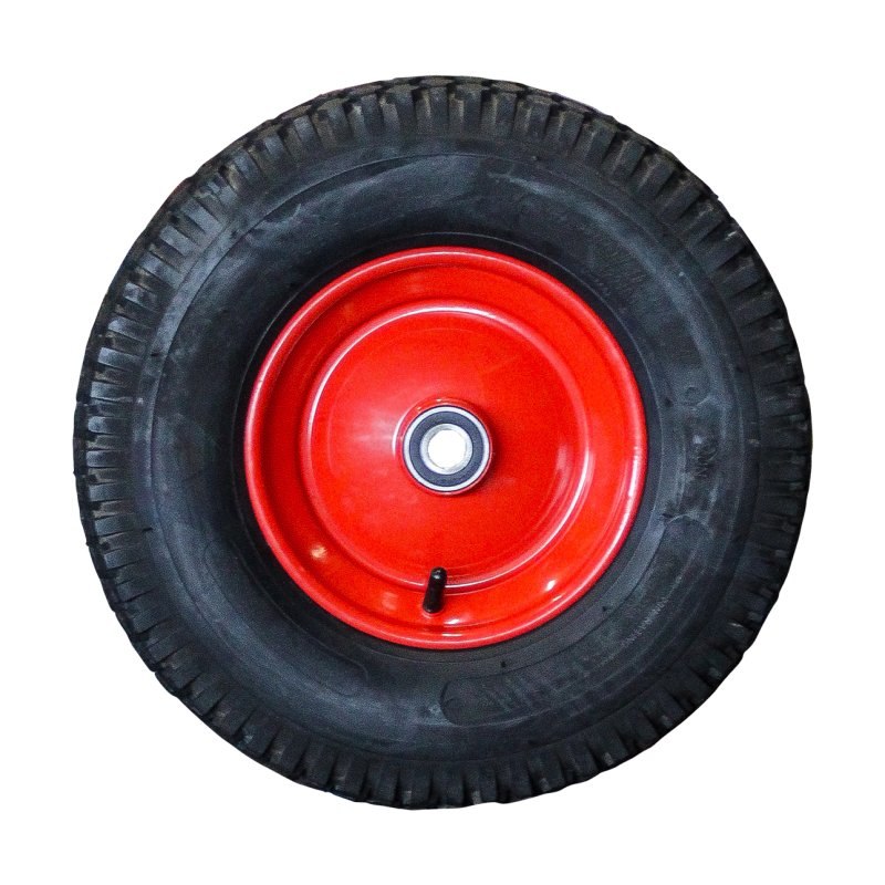 air tire + wheel 4.80/4.00-8 2.50Ax8H2 ET0 NL75mm steel V-6602 red