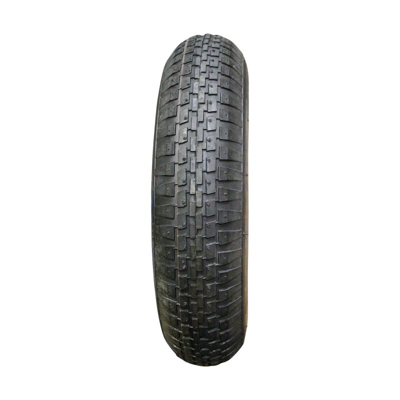 Komplettrad 4.80/4.00-8 2.50Ax8 ET0 NL75mm Stahl V-6635 Rot