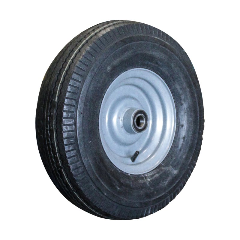 air tire + wheel 5.00-8 3.00Dx8H2 ET0 NL100mm steel HF-214 grey