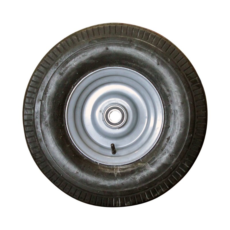 air tire + wheel 5.00-8 3.00Dx8H2 ET0 NL100mm steel HF-214 grey